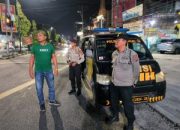 Antisipasi Kejahatan Menjelang Pergantian Tahun, Polsek Sunggal Gencar Patroli Dini Hari