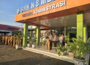 KAPOLSEK SUNGGAL MELAKSANAKAN POLICE GO TO SCHOOL DI SMK NEGERI 8 MEDAN