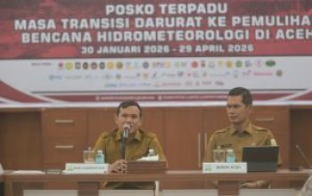 Jelang Ramadhan, Wagub Aceh Minta Daerah Terdampak Bencana Tancap Gas