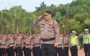 Upacara Hari Kesadaran Nasional 2026, Wakapolres Bangka Barat: Momentum Perkuat Nasionalisme dan Integritas