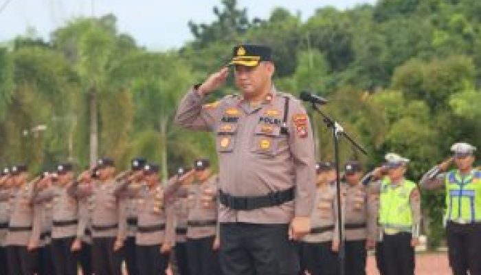 Upacara Hari Kesadaran Nasional 2026, Wakapolres Bangka Barat: Momentum Perkuat Nasionalisme dan Integritas
