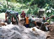 TMMD Ke 127 Fokus Tingkatkan Infrastruktur Desa, Jembatan Penghubung Mulai Dicor