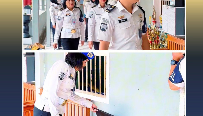 Tegas Namun Humanis, Tim Satopspatnal Lapas Kelas I Bandar Lampung Gelar Deteksi Dini di Blok Hunian