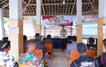 Penyuluhan Bencana Alam Warnai Kegiatan Non-Fisik TMMD Ke 127 Kodim 0808/Blitar