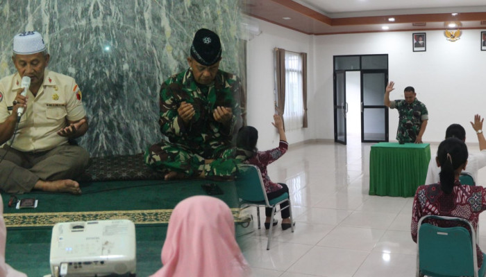 Sambut HUT ke-80, Persit KCK Cabang XXI Kodim Tulungagung Gelar Doa Bersama Lintas Agama