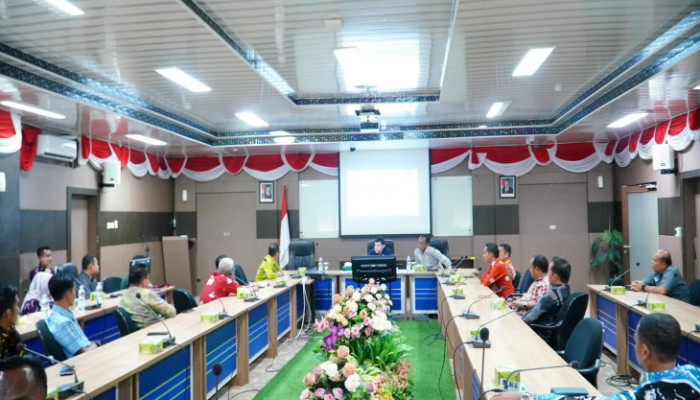 Pimpin Rapat Persiapan Dragon Boat HUT Kampar ke-76, Pj Sekda Ardi Mardiansyah, Sukseskan dan Meriahkan, Tekankan Sinergi Antar-OPD