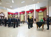 Wakili Bupati Kampar, Pj Sekda Kampar Lantik 26 Pejabat Administrator dan Pengawas di Lingkungan Pemerintah Kabupaten Kampar