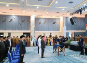 Wako Pekanbaru Lantik 5 Kadis dan 2 Camat, ini Daftar Lengkap 43 Pejabat yang Dilantik
