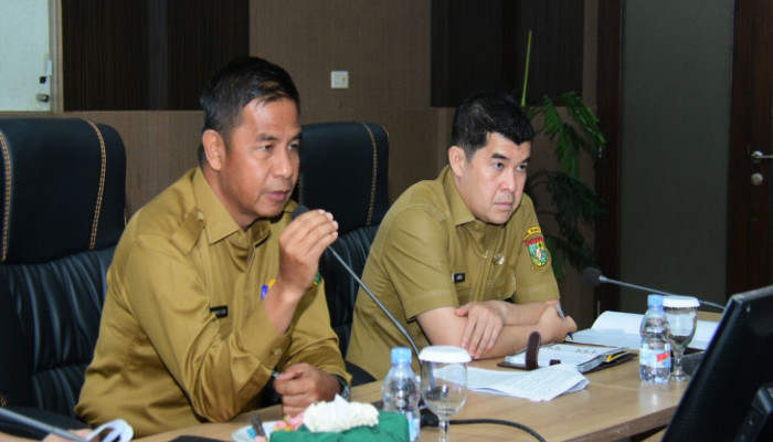 Bupati Kampar  Pimpin Rapat Terkait Surat Edaran Mendagri Tentang Transformasi Budaya Kerja ASN di Lingkungan Pemerintah Daerah