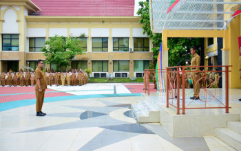 Dalam Apel, Bupati Sebut Pemkab Kampar Siapkan Langkah-Langkah Penghematan Energi