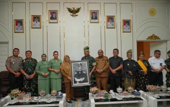 Perkuat Sinergitas, Bupati Siak Terima Kunjungan Kerja Danrem 031/Wira Bima