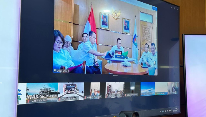 Reboan dengan Kemendagri, Walikota Agung Sampaikan Sejumlah Usulan