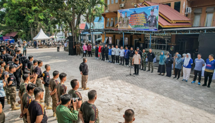 Goro Bersama, Wako Agung Intruksikan Jaga Profesionalisme Satpol PP