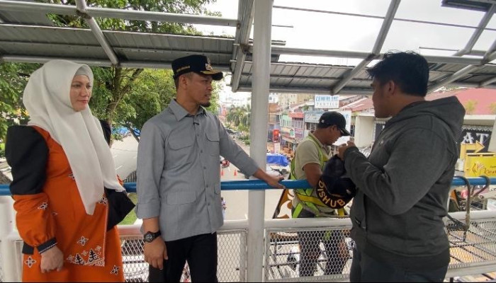 Segera Rampung, Wako Pekanbaru “Sulap” JPO di Sudirman Jadi Spot Ikonik di Riau