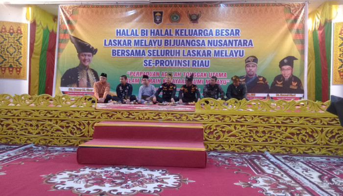 Halal Bihalal LMB Nusantara : Satukan Laskar Melayu Se-Riau, Bukti Melayu Bangkit Menjaga Marwah