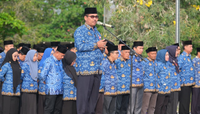 Sekda Siak jadi Pembina Apel, Disiplin dan Kinerja ASN Jadi Sorotan