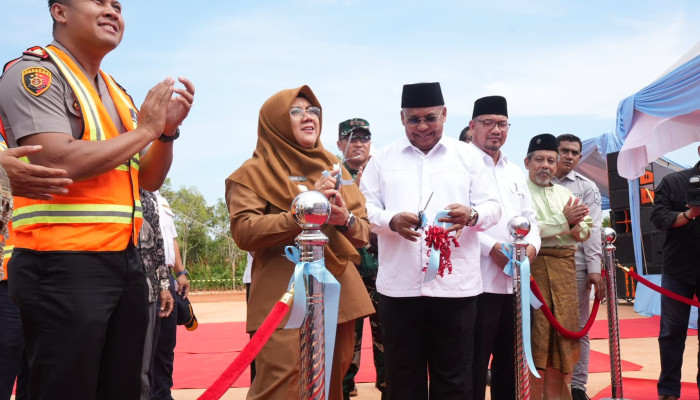 Bupati Afni Resmikan Galangan Kapal MNS di KITB, Dorong Geliat Ekonomi Maritim