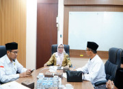 Terima Kunjungan BAZNAS Kampar, Wabup Misharti Terima Laporan Tahunan ZIS 2025