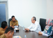 Perkuat Sinergi Pemkab Kampar-BPS Riau, Bupati Ahmad Yuzar Terima Audiensi BPS Provinsi Riau