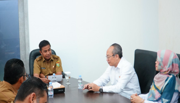 Perkuat Sinergi Pemkab Kampar-BPS Riau, Bupati Ahmad Yuzar Terima Audiensi BPS Provinsi Riau