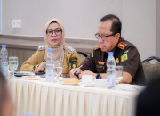 Dukung Penyelesaian Ganti Rugi Lahan, Wabup Misharti Hadiri Rakor Penyelesaian AGHT Tol Trans Sumatera Bersama Kajati Riau