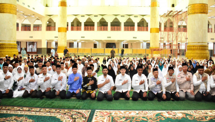 Tutup Manasik Haji, Bupati Ahmad Yuzar Melepas 453 Jamaah Calon Haji Kabupaten Kampar Tahun 1447 H/2026 M