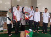 Bantu Masyarakat Rentan, Dinsos Kampar Salurkan Sembako hingga Alat Bantu Disabilitas