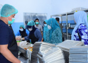 Tinjau Dapur MBG Desa Lereng Kecamatan Kuok, Ketua TP PKK Kampar: Pastikan Standar Terpenuhi dan Berkualitas