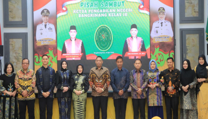 Hadiri Acara Pisah Sambut Ketua PN Kelas IB Bangkinang, Bupati Kampar: Sinergi dan Kolaborasi Terus Berlanjut