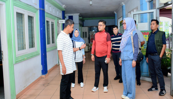 Bupati Kampar Lakukan Monitoring ke Sejumlah OPD di Minggu Kedua Pelaksanaan WFH