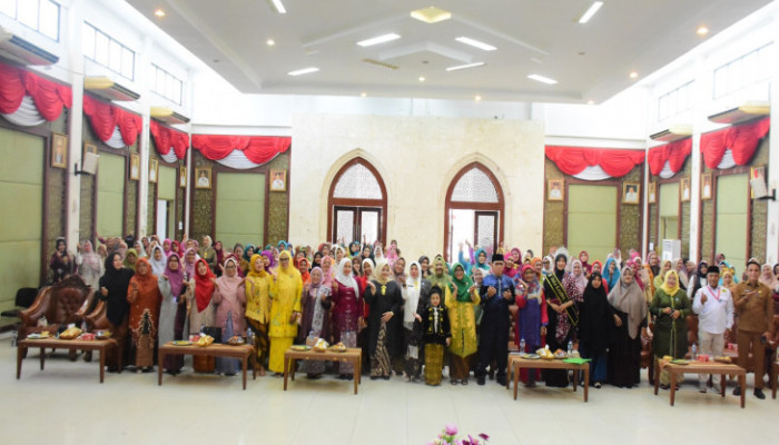 Lomba Peringatan Hari Kartini Tahun 2026 Resmi Dibuka Ketua TP PKK Kampar Ny. Tengku Nurheryani Ahmad Yuzar