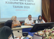 Forum Satu Data Kampar 2026 Resmi Dibuka Kadiskominfo Kampar