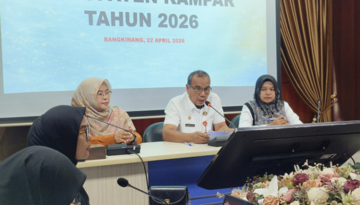 Forum Satu Data Kampar 2026 Resmi Dibuka Kadiskominfo Kampar