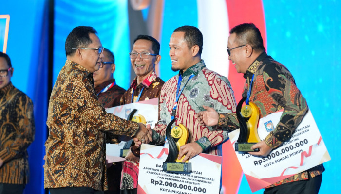 Berhasil Tekan Angka Kemiskinan dan Stunting, Pemko Pekanbaru Raih Anugerah Pemda Berprestasi 2026