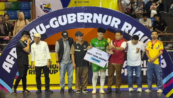 Tim Futsal Siak Raih Juara Umum di Kejurda Futsal Gubernur Riau Cup 2026