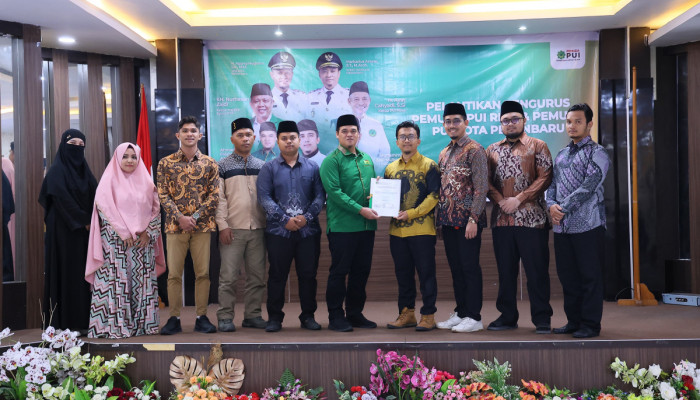 Wawako Markarius Anwar Hadiri Pelantikan Pengurus PUI Riau dan PUI Kota Pekanbaru