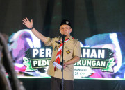 Bumi Perkemahan Tunas Kencana Rumbai di Resmikan Wali Kota Pekanbaru