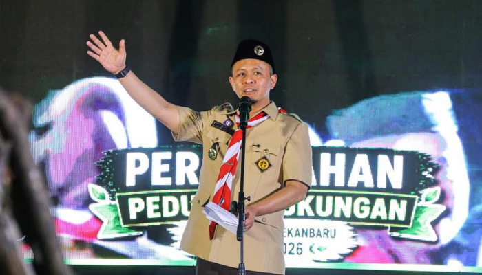 Bumi Perkemahan Tunas Kencana Rumbai di Resmikan Wali Kota Pekanbaru