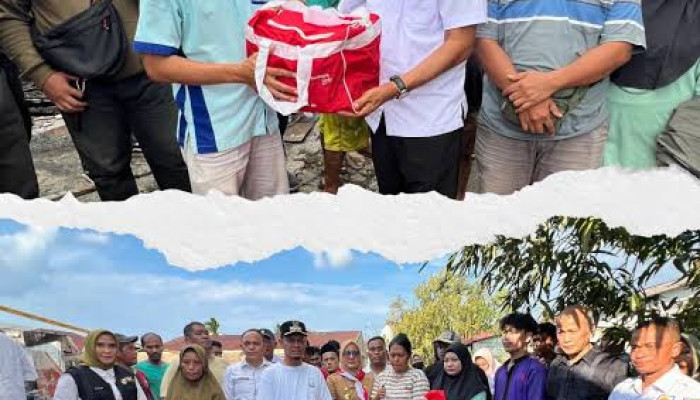 Salurkan Bantuan Sandang dan Pangan, Dinsos Pekanbaru: Sudah Diterima 50 KK Korban Kebakaran Rumah