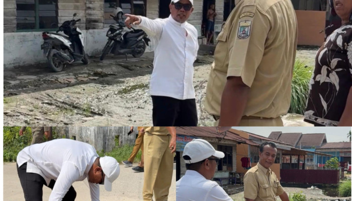 Bupati Zukri Instruksikan Normalisasi dan Pembongkaran Penutup Drainase di Pangkalan Kerinci