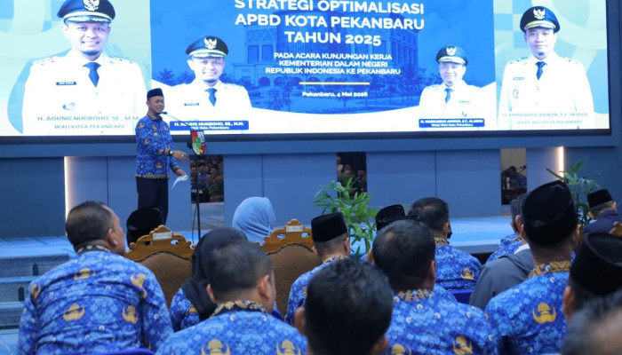 Wali Kota Pekanbaru Paparkan Sejumlah Strategi untuk Optimalisasi APBD