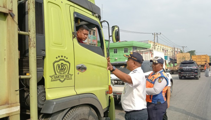Tindak Truk ODOL Masuk Kota, Dishub Pekanbaru akan Gelar Razia di Sejumlah Ruas Jalan