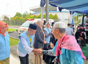 Jelang Keberangkatan Jemaah Haji, Tim Dinkes Dampingi Kloter 18 Batam Jemaah Haji asal Kota Pekanbaru