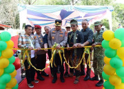 Resmikan Kampung Tangguh Anti Narkoba, Pemko Pekanbaru dan Polresta Bersinergi Perkuat Pencegahan dan Pemberantasan Narkoba