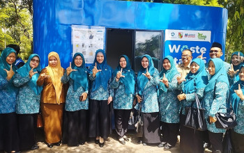 TP PKK Pekanbaru Gelar Diskusi Pengelolaan Sampah Tempat Guna Bersama TP PKK Siak di Kediaman Walikota Pekanbaru