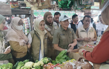 Pantau Harga Minyakita di Pasar Tradisional Pekanbaru, Bapanas Temukan Harga Minyakita Dijual Rp20.000 per liter