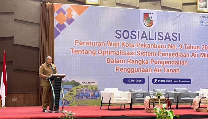 Optimalkan Perwako Tentang SPAM, Komitmen Pemko Pekanbaru Cegah Dampak Penggunaan Air Tanah Berlebihan
