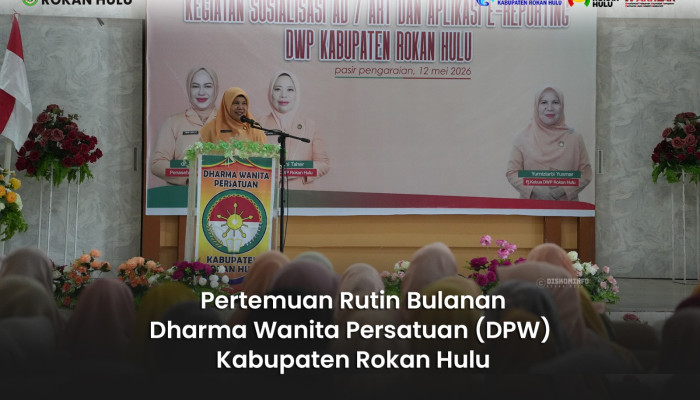 Pertemuan Rutin DWP Rohul Bahas Sosialisasi AD/ART Hasil Munas V 2024 dan Aplikasi E-Reporting