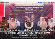 Gelar Lomba Bertutur Tingkat SD/MI, Dispussip Rokan Hulu: Tingkatkan Literasi Sejak Dini