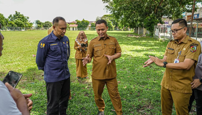 Hadirkan Fasilitas Publik Baru, Wako Pekanbaru Bangun Sport Center dan RTH di Belimbing Tahun ini